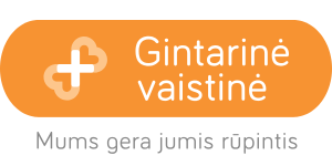 Gintarinė vaistinės logotipas